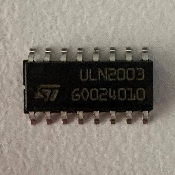 آی‌سی درایور ULN2003A هفت‌کاناله