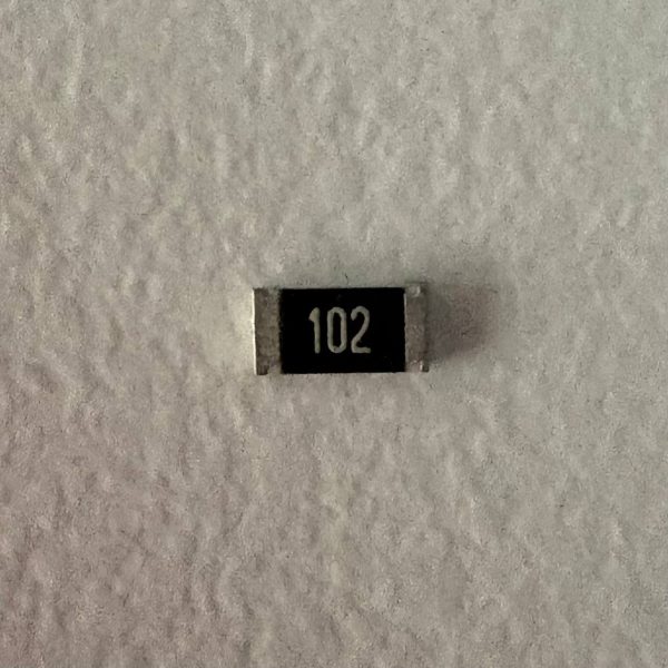 مقاومت SMD نوع چیپ کد “102” – مقدار 1 kΩ